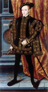 Edward VI van Engeland door William Scrots